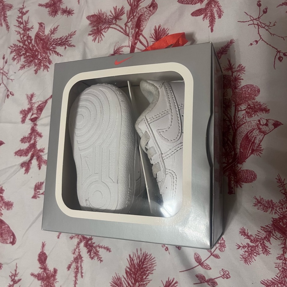 Nike Baby White Sneakers in Box